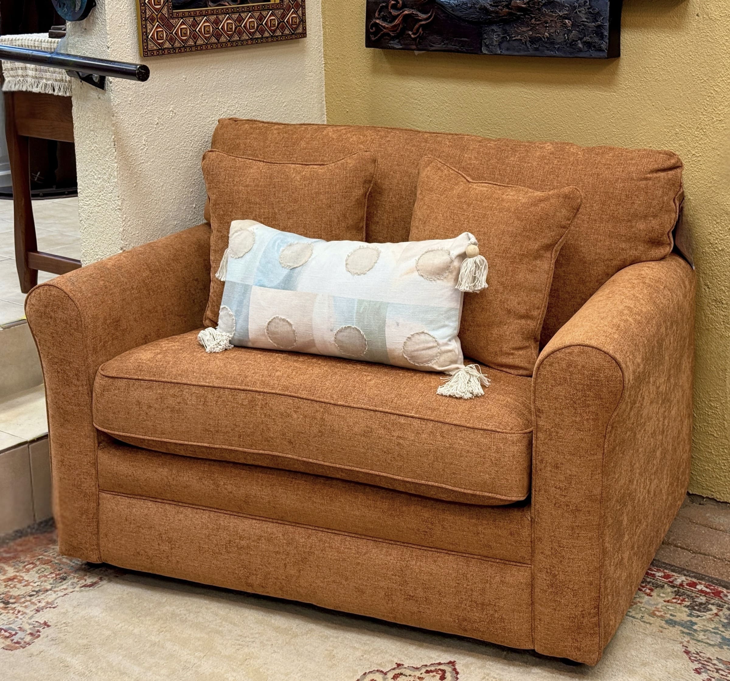 La-Z-Boy Leah Twin Sofa Sleeper, photographed in the Casa Bonita showroom