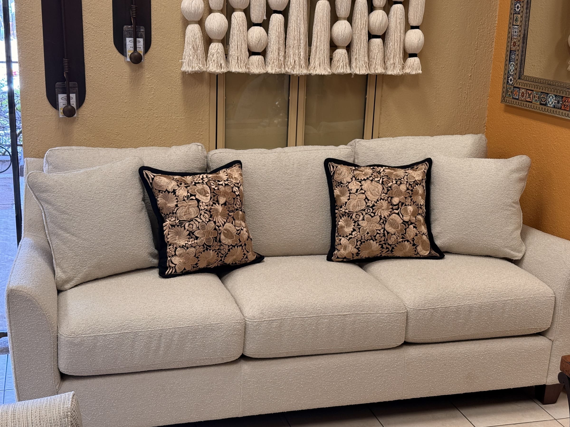 La-Z-Boy Noah Sofa, photographed in the Casa Bonita showroom