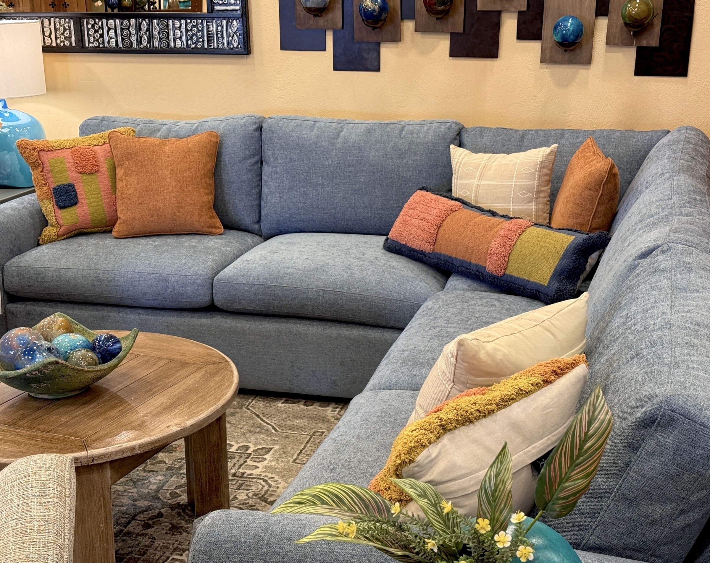 Palliser Madison Sectional Sofa, photographed in the Casa Bonita showroom