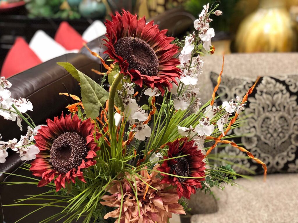 IMG_5540 Red faux florals