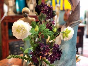 Faux florals for home decoration