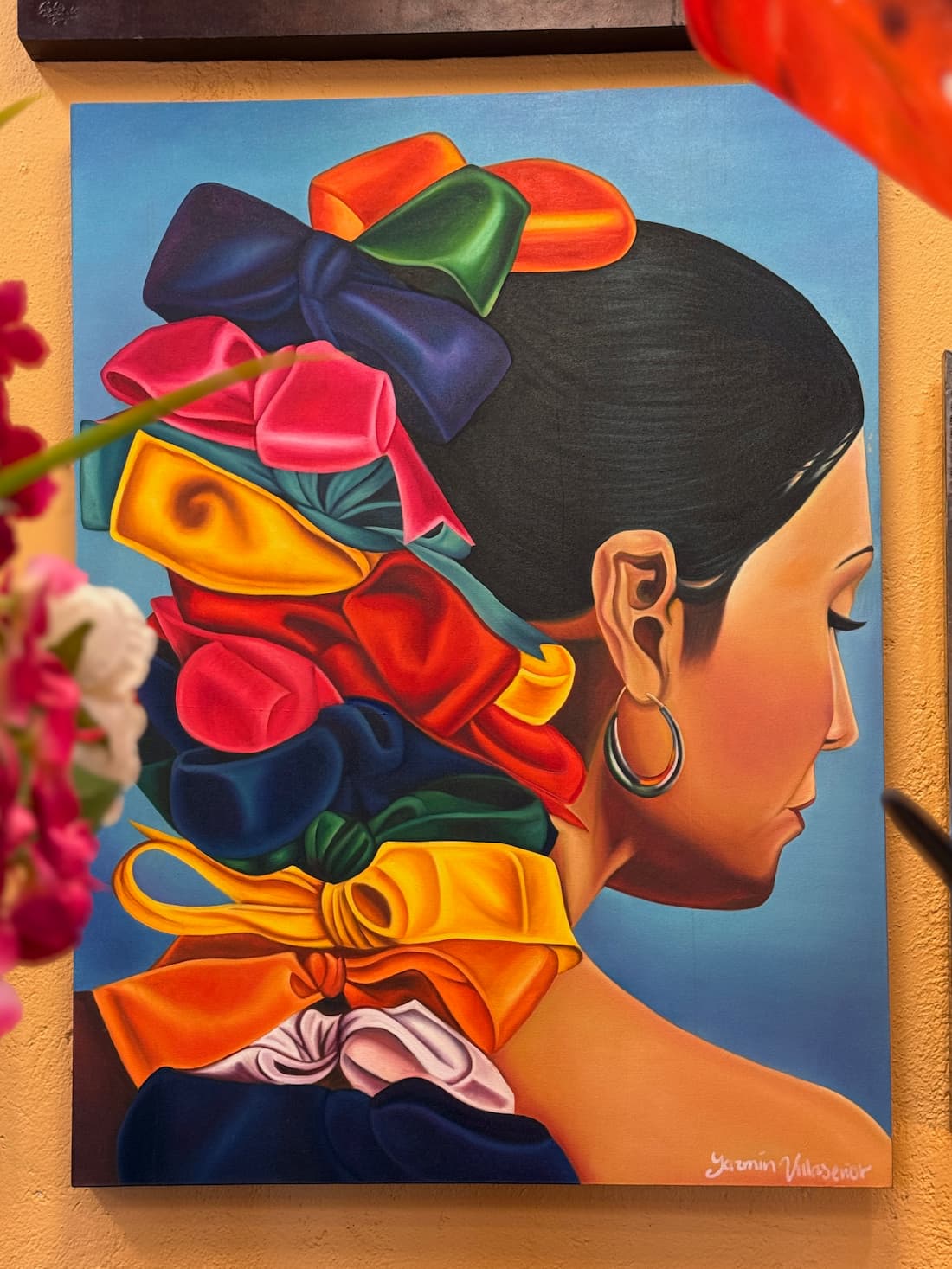 Painting by Yazmin Villaseñor