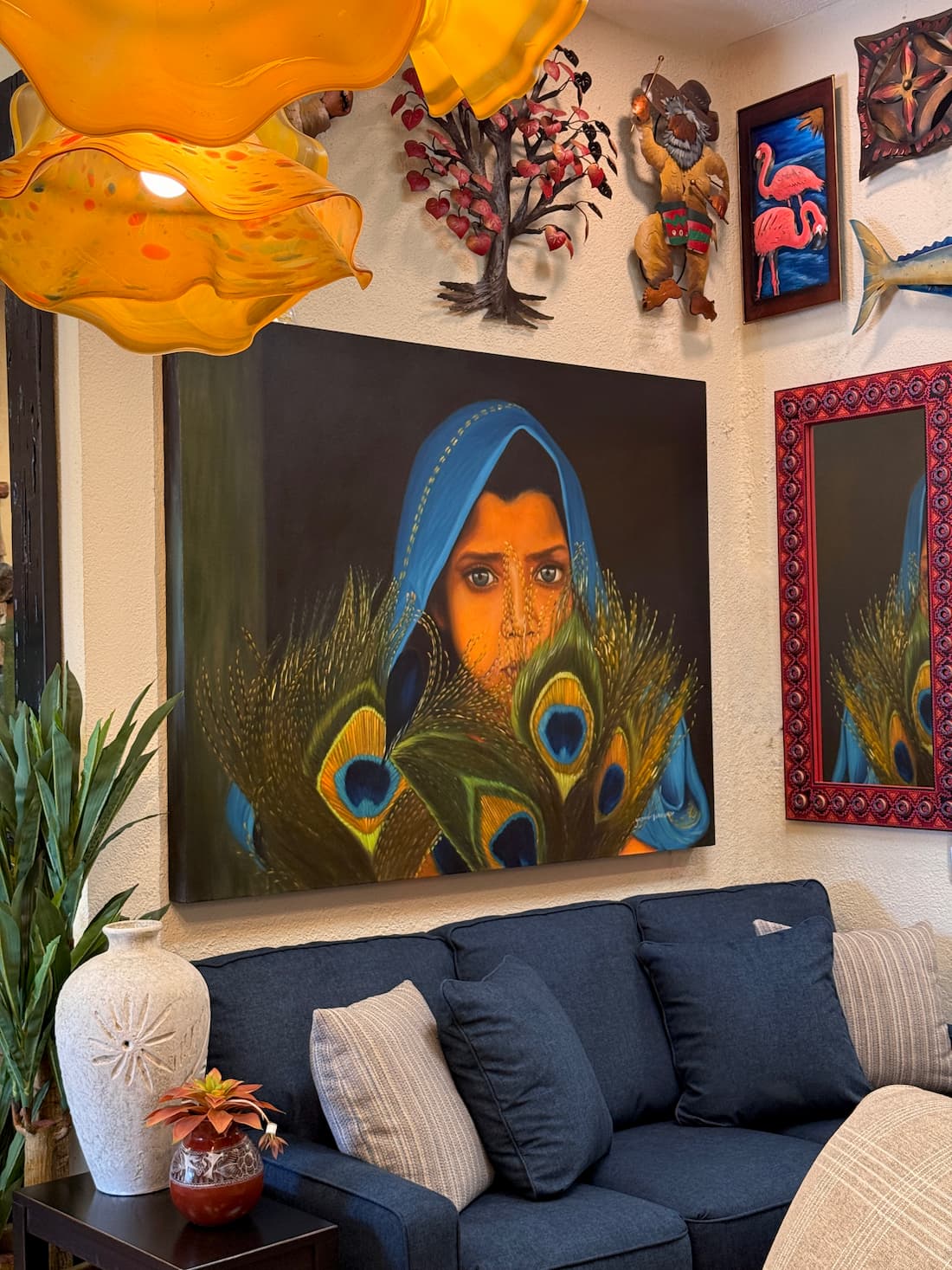 Painting by Yazmin Villaseñor