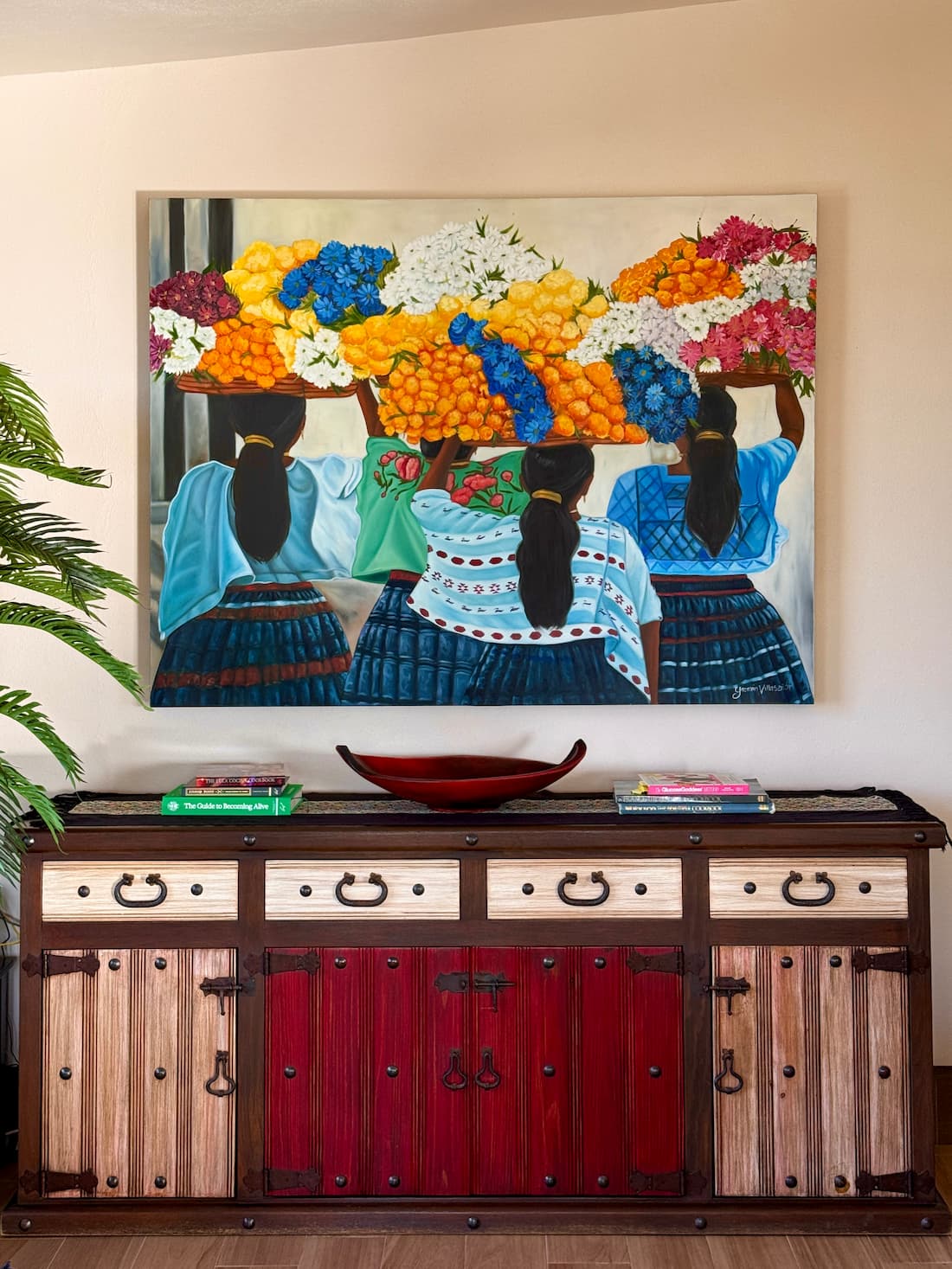 Painting by Yazmin Villaseñor
