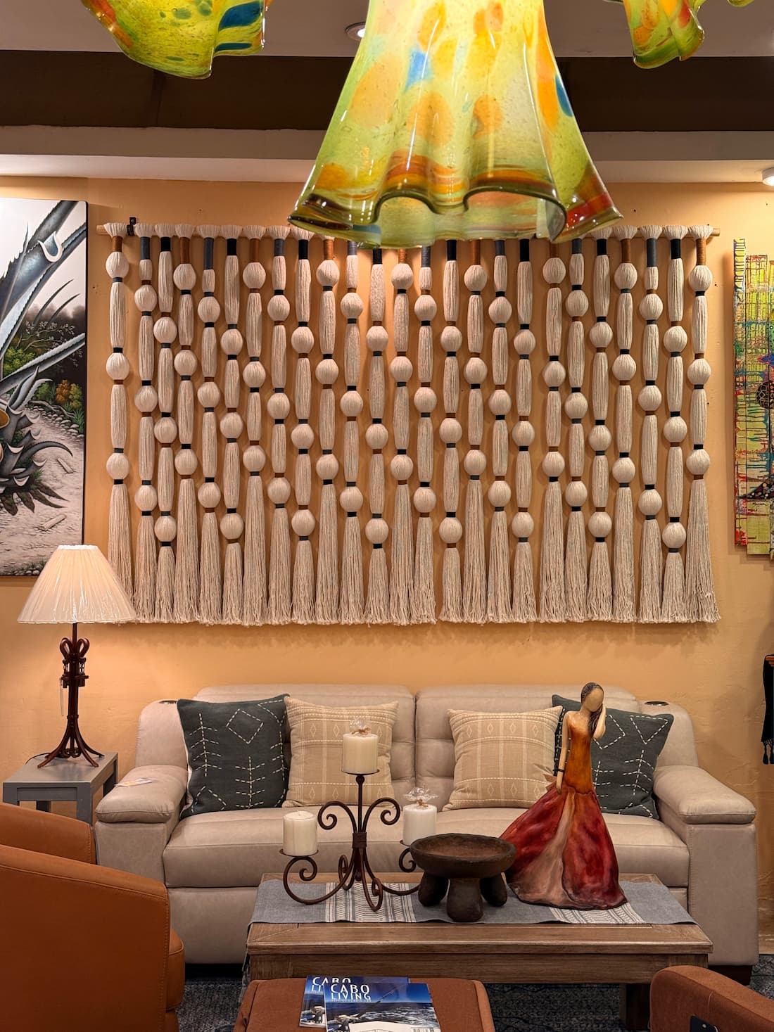Natural Fiber Wall Hanging