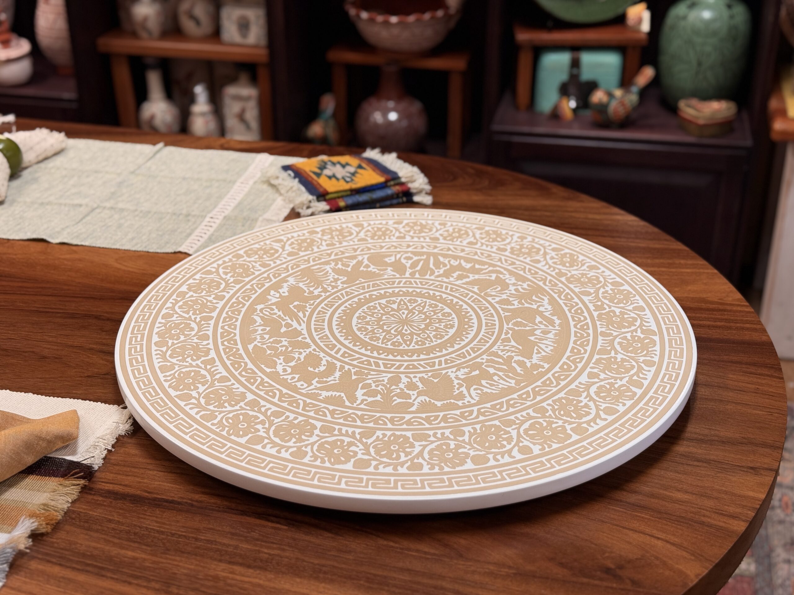 Lazy Susan from Olinala, Guerrero