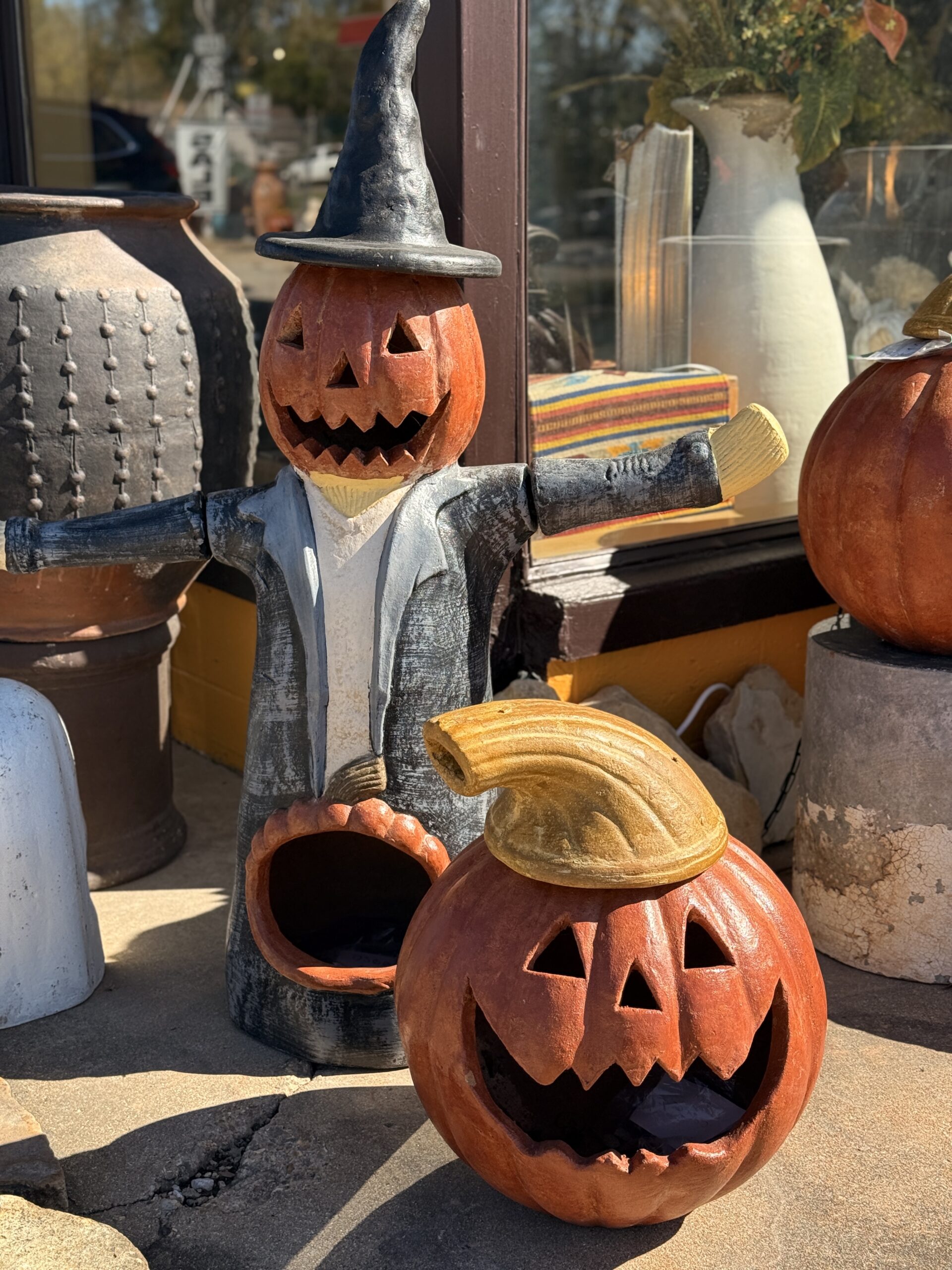 Seasonal Fall Pumpkins and Ghosts