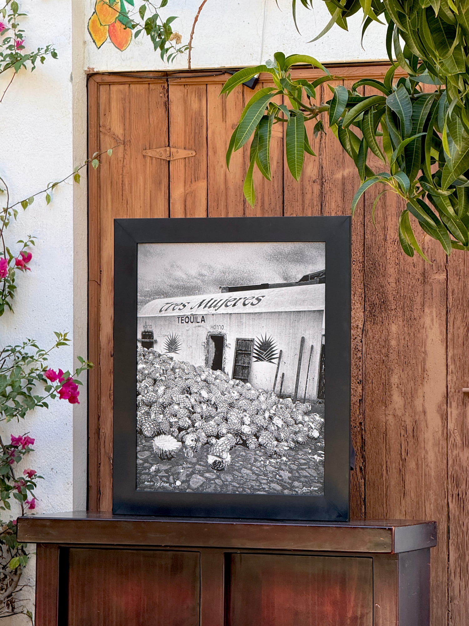 by Bruce Herman – Framed black & white photograph