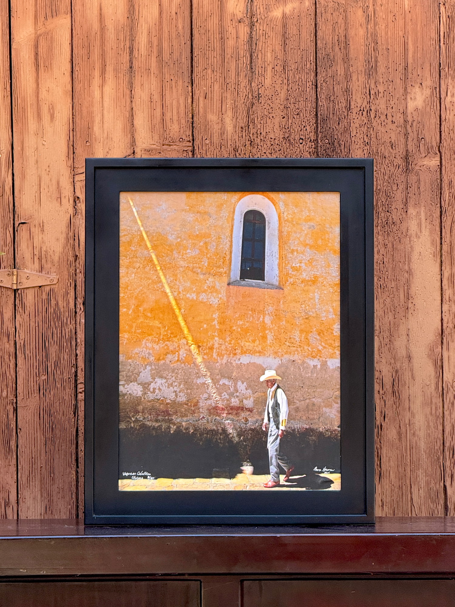 Framed photograph by award-winning photographer Bruce Herman